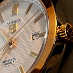 Imagen de Tag Heuer Carrera acero y oro amarillo 18 kts 40