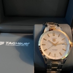 Imagen de Tag Heuer Carrera acero y oro amarillo 18 kts 40